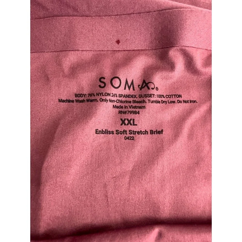 Soma Enbliss Soft Stretch Modern Brief Spiced Whisky size XXL - Picture 3 of 4